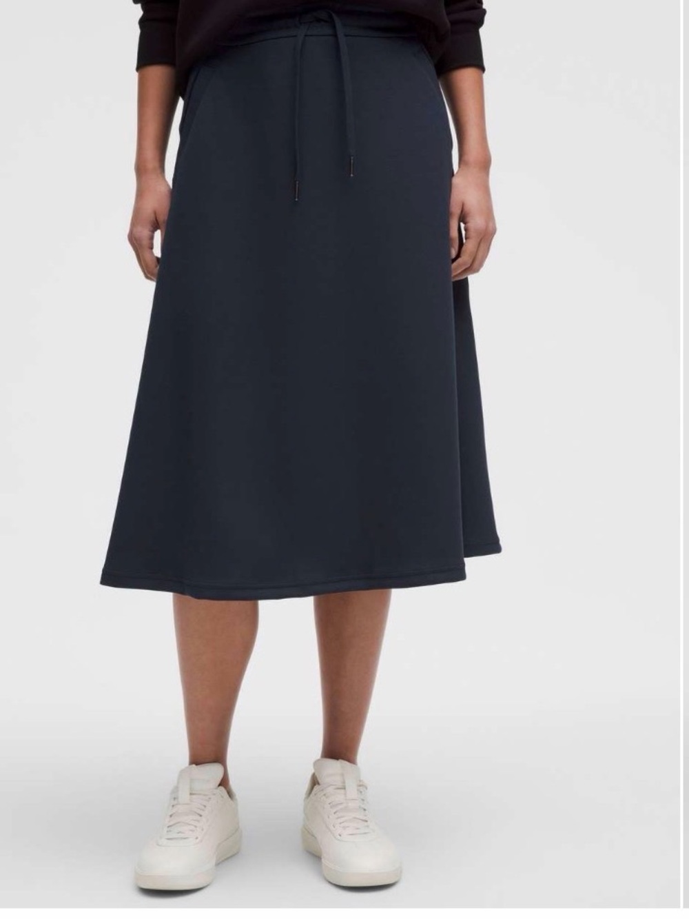 NWOT Lululemon Modal-blend high-rise a-line midi skirt